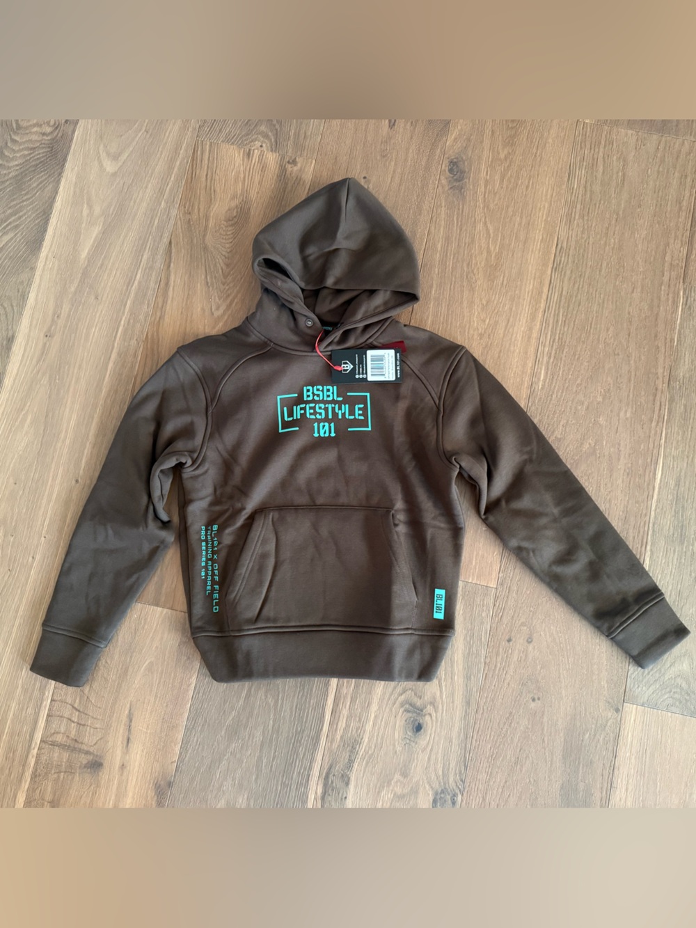 Baseball Lifestyle 101 Off Field Performance Youth Hoodie - NEW WITH TAGS